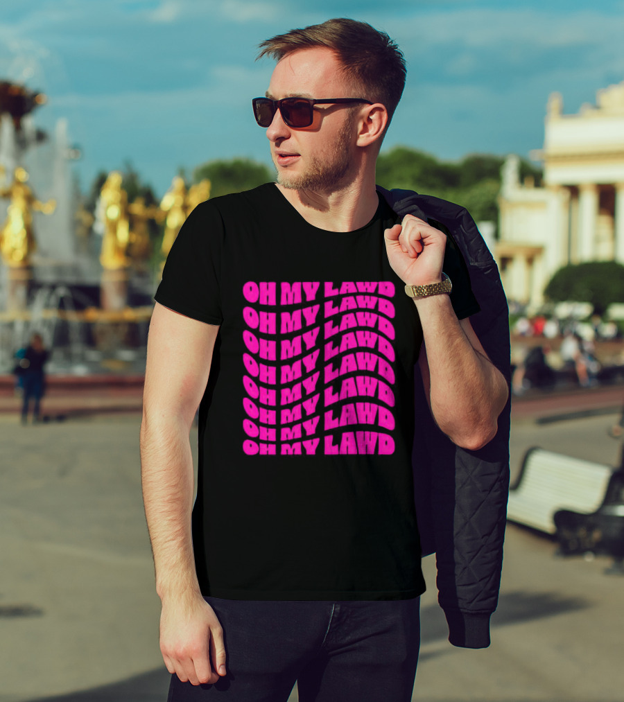 Oh My Lawd Repeated T-Shirt