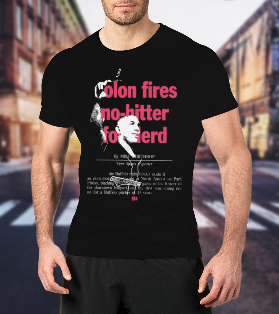 Olon Fires No-Hitter For Herd By Mike Northrop News Sports Reporter T-Shirt