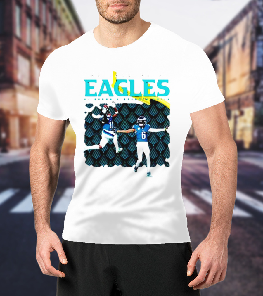 Philadelphia Eagles AJ Brown X DeVonta Smith T-Shirt