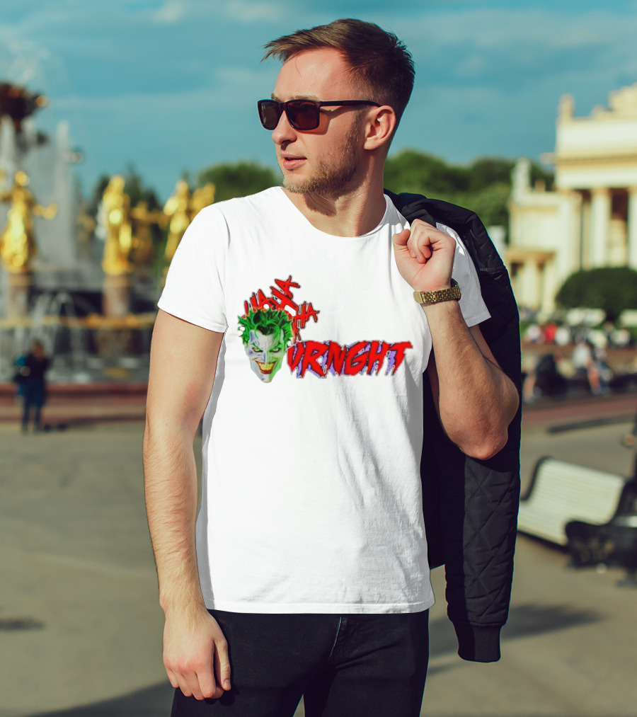 CBO Joker Ha Ha Crime URNGHT Begins T-Shirt