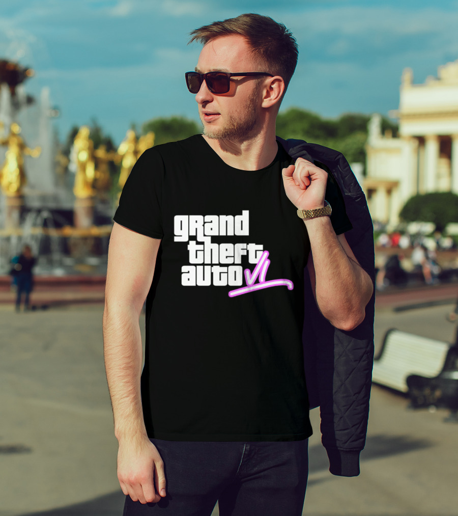 Grand Theft Auto VI Neon T-Shirt
