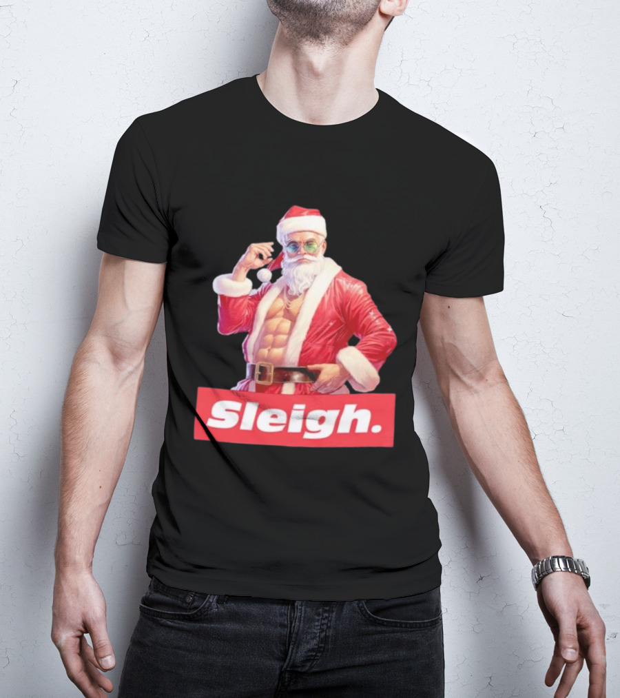 Sleigh Santa Christmas T-Shirt