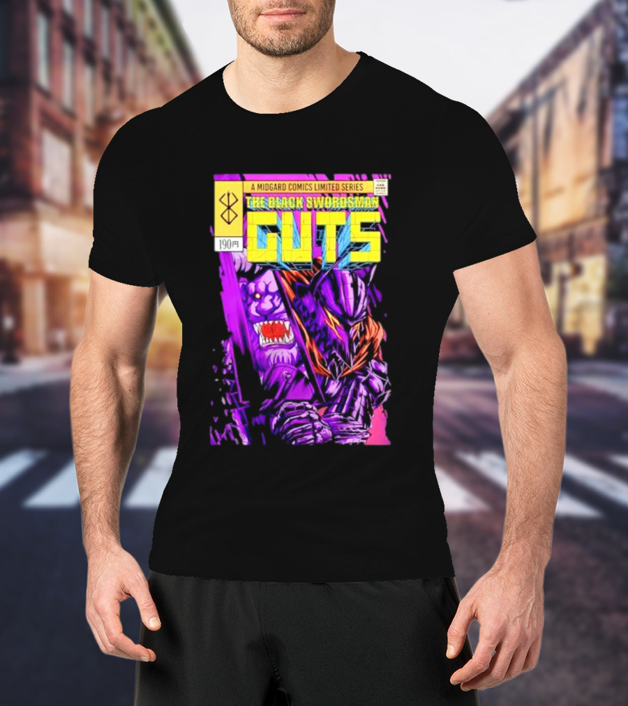 The Black Swordsman Guts A Midgard Comics Limited Series 190円 T-Shirt