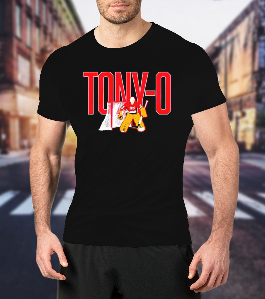 TONY-O 35 Hockey Goalie Net T-Shirt