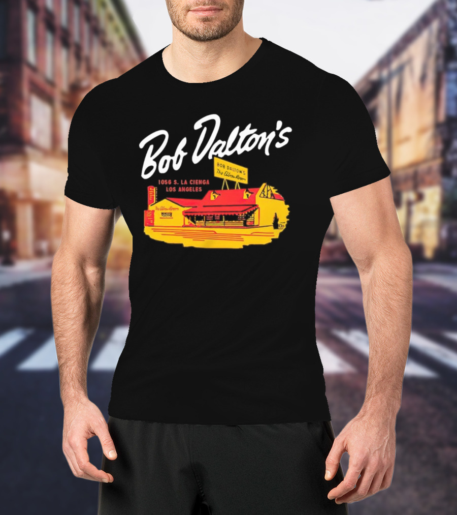 Bob Dalton’s 1056 S. La Cienega Los Angeles The Elbow Room Vintage Restaurant T-Shirt