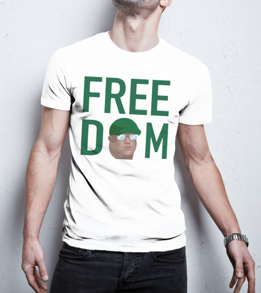 FREEDOM Kyle Pagan Green Hat Sunglasses T-Shirt