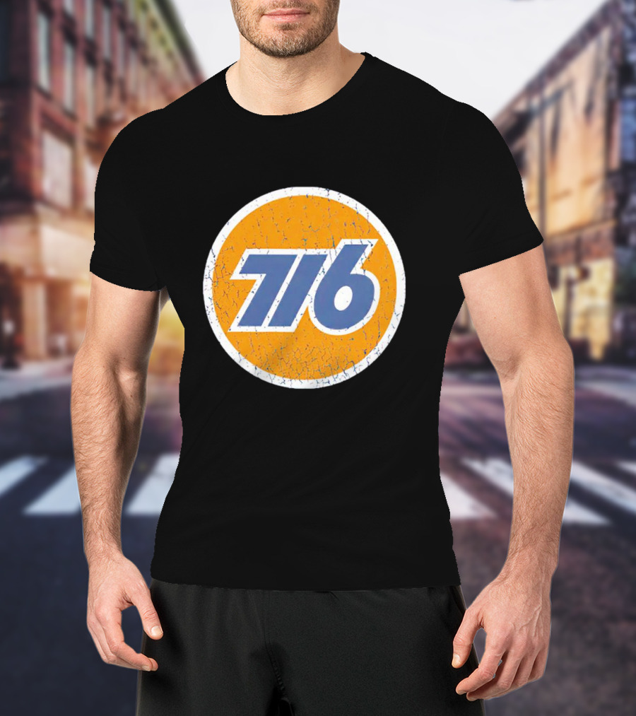 Union 76 Vintage Style 76 Gas Station Iconic T-Shirt