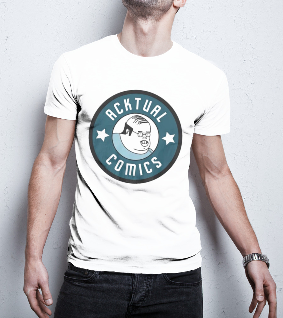 Acktual Comics Star Emblem T-Shirt