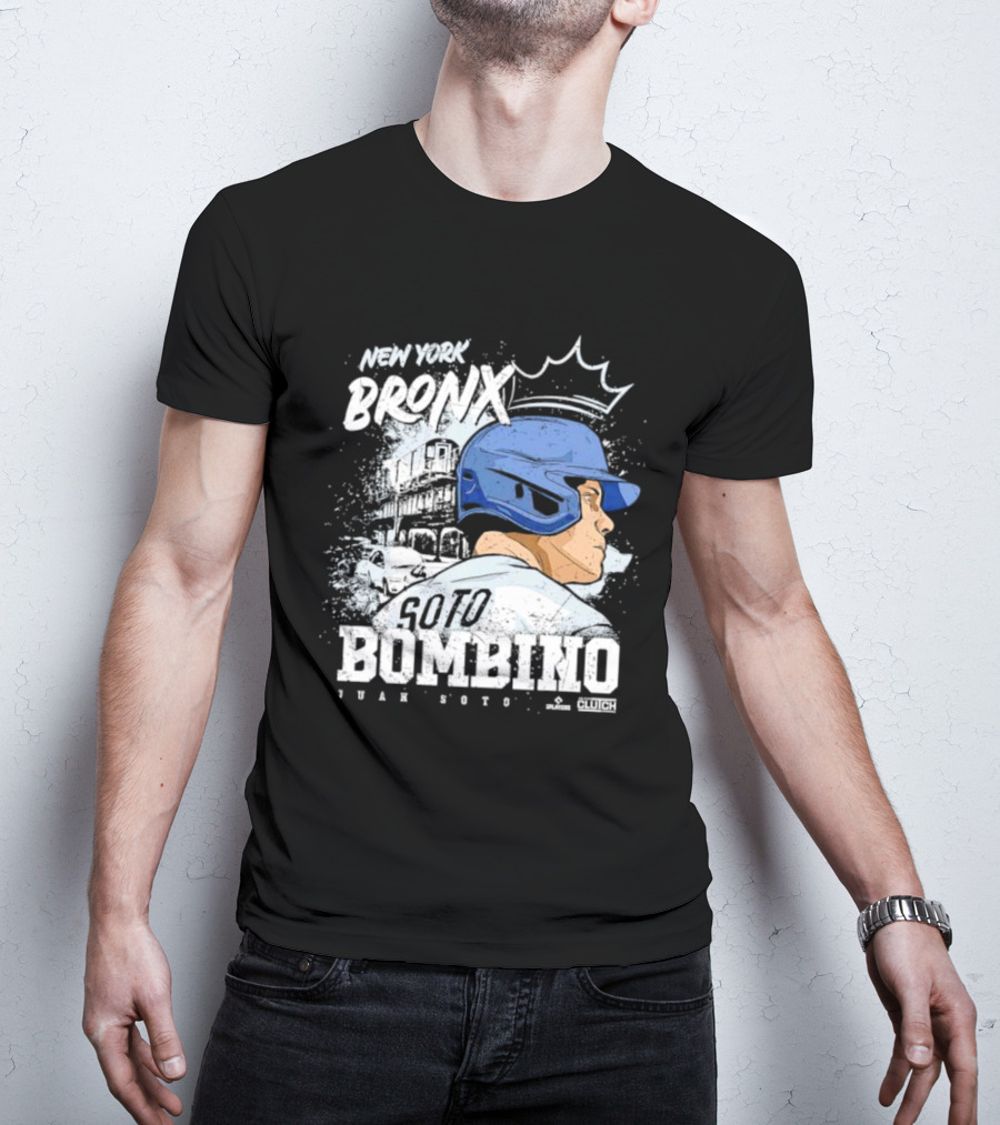 New York Bronx Soto Bombino Juan Soto Clutch Animated T-Shirt