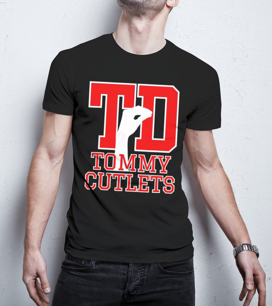 TD Tommy Cutlets Finger Pinch Gesture T-Shirt