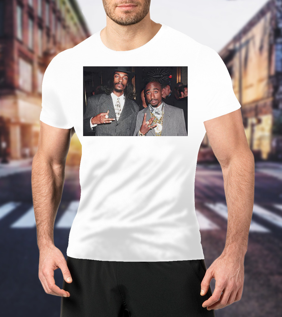 2Pac And Snoop Dogg Iconic Style And Collaboration T-Shirt