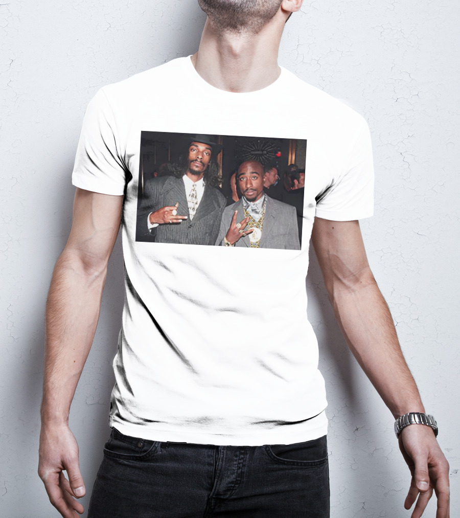 2Pac And Snoop Dogg Iconic Style And Collaboration T-Shirt
