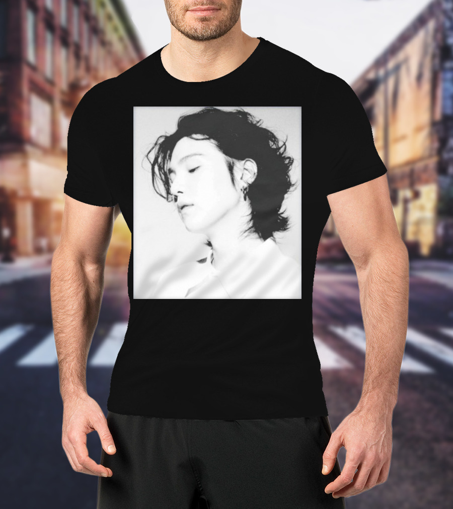 BTS Suga Yoongi Long Hair Beauty T-Shirt