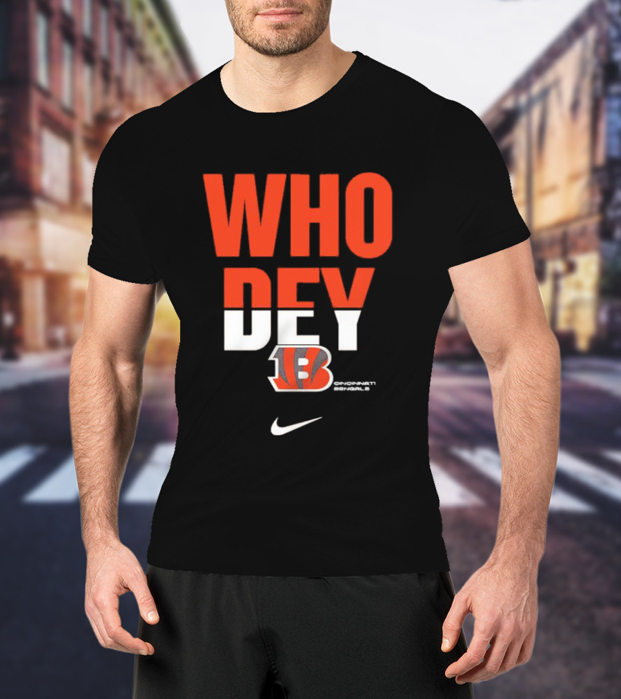 Cincinnati Bengals Who Dey T-Shirt