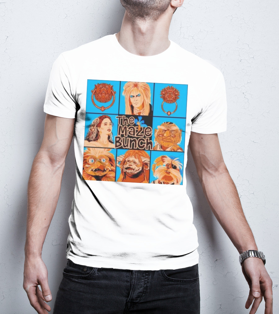 The Maze Bunch Labyrinth Tribute Icons T-Shirt