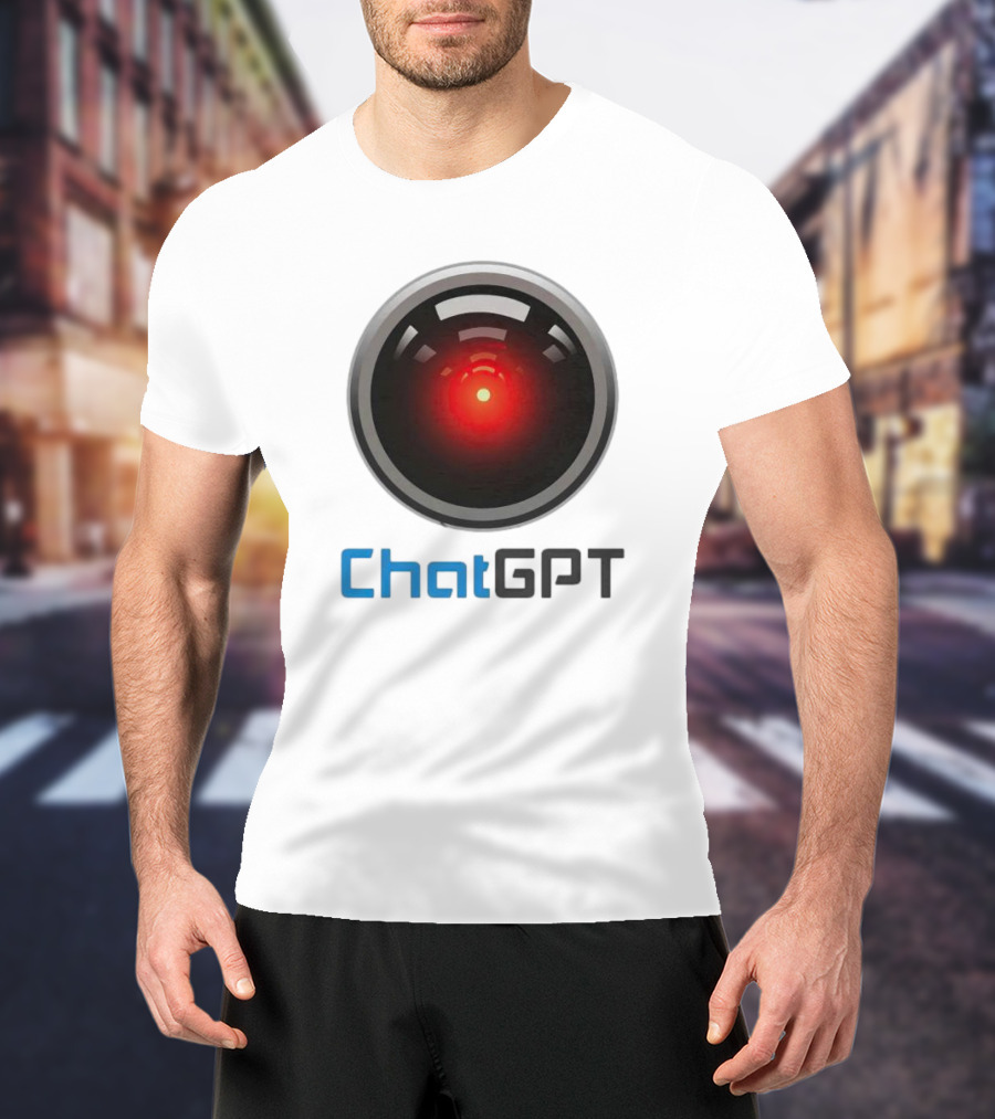 ChatGPT OpenAI HAL 9000 Reference T-Shirt