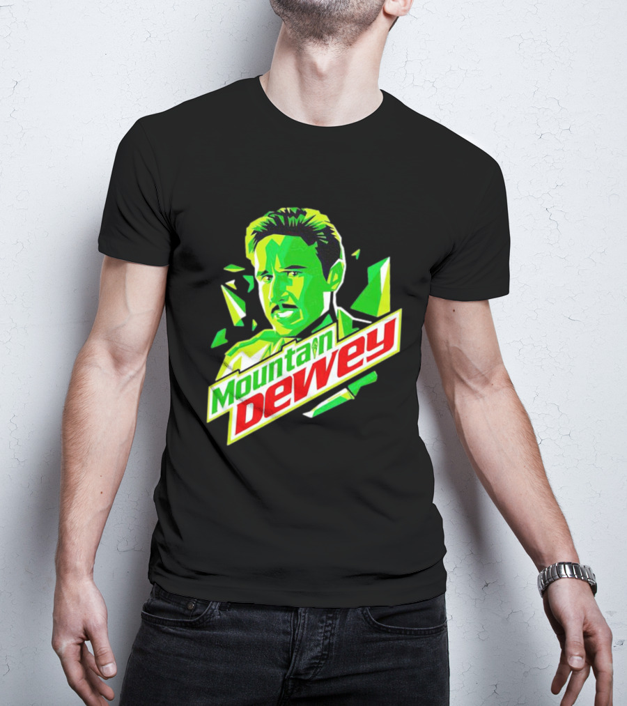 Mountain Dewey Riley Retro Green T-Shirt