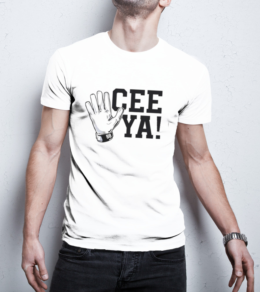 Dallas Cowboys Ceedee Lamb Cee Ya 88 Hand Gesture T-Shirt