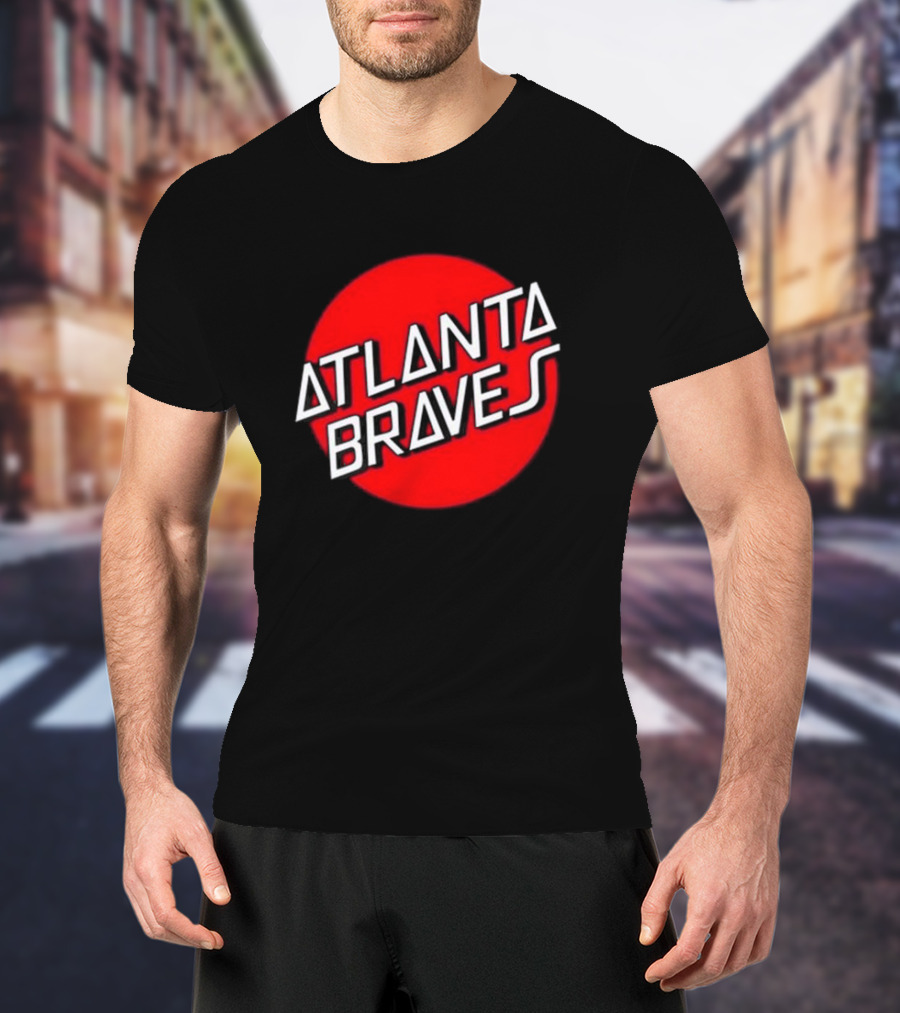 Atlanta Braves Santa Cruz Matt Olson T-Shirt