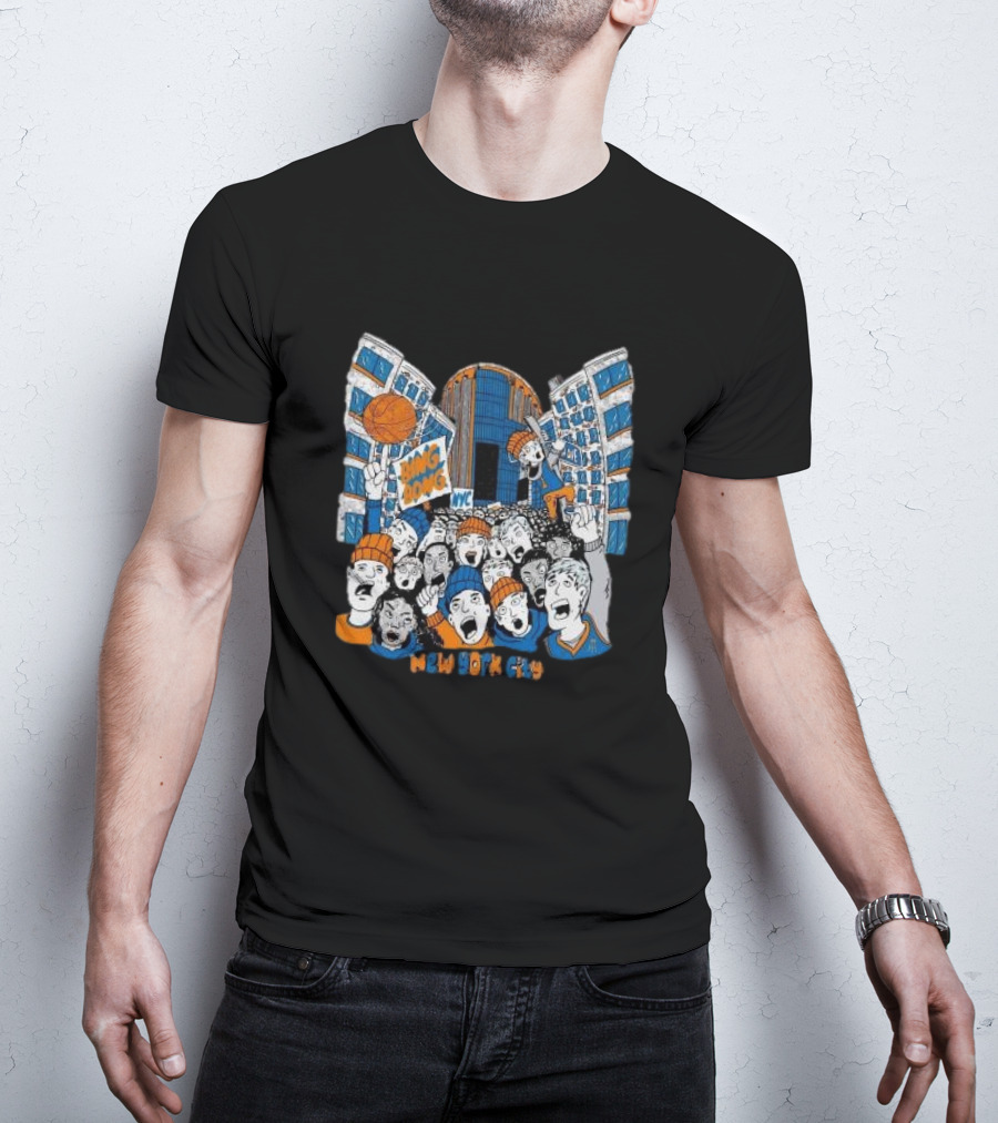 New York City Basketball NYC Knicks Fans Bing Bong T-Shirt