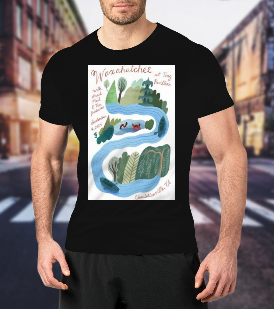 Waxahatchee At Ting Pavilion With Snail Mail And MJ Lenderman Charlottesville VA September 8 T-Shirt
