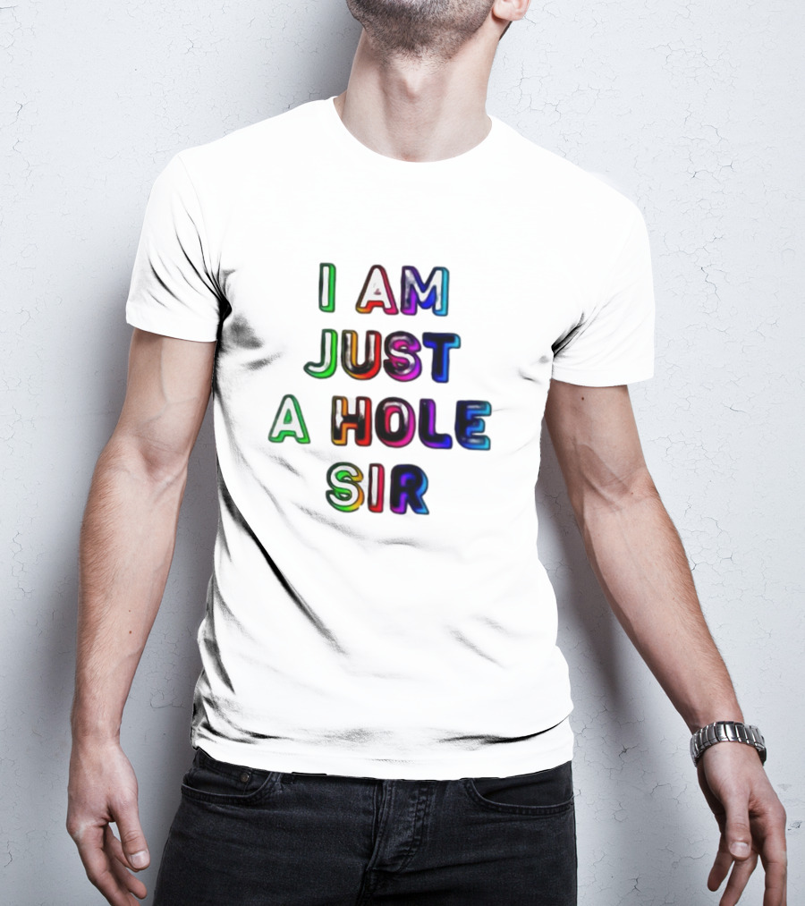I Am Just A Hole Sir T-Shirt