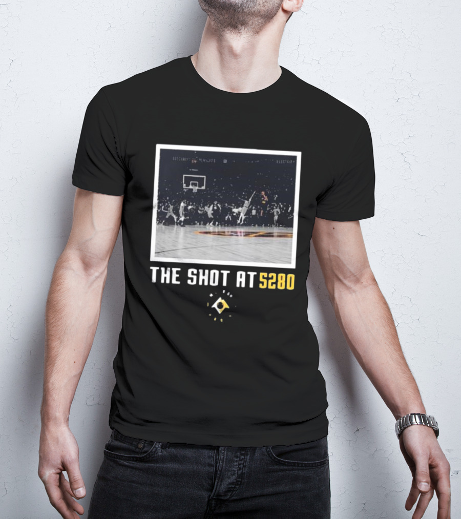 Denver Nuggets The Shot At 5280 Basketball Moment T-Shirt