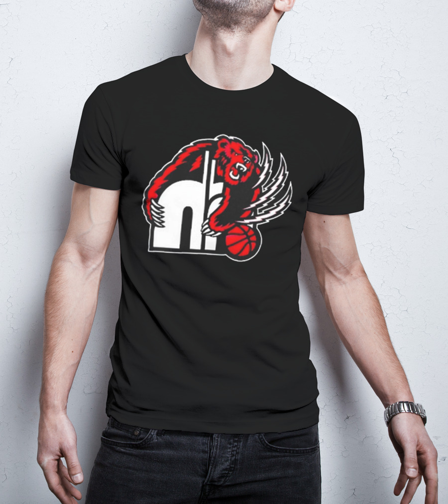 Konchjitty55 Hustle Bear Claw Basketball T-Shirt