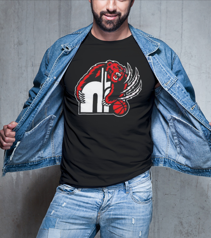 Konchjitty55 Hustle Bear Claw Basketball T-Shirt