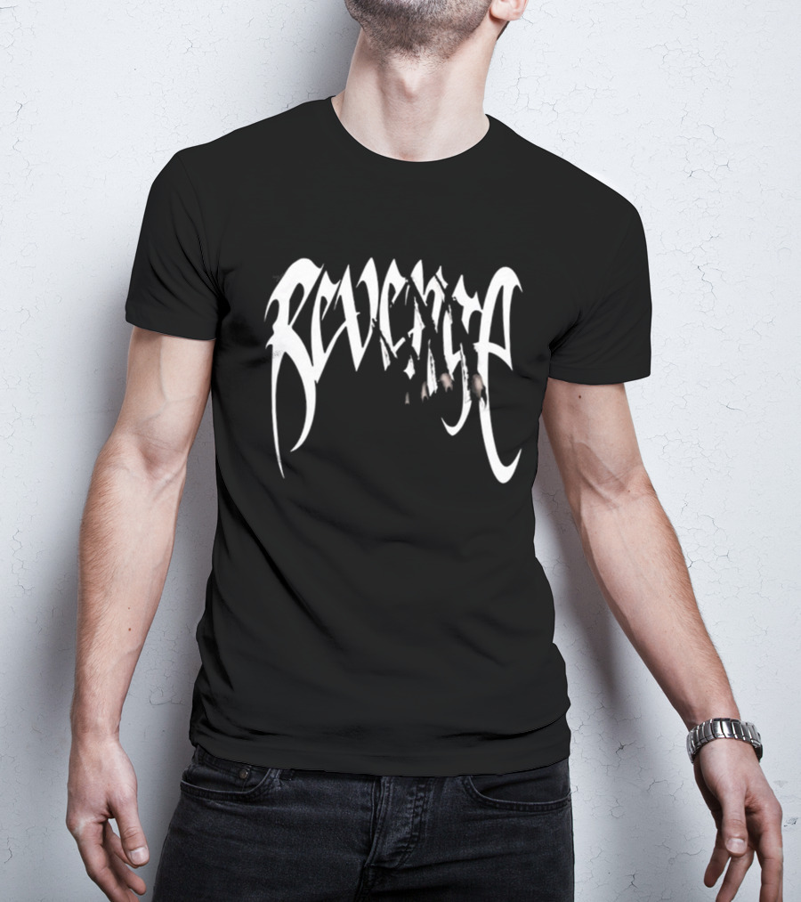 Revenge Distorted Arch Logo Gothic T-Shirt