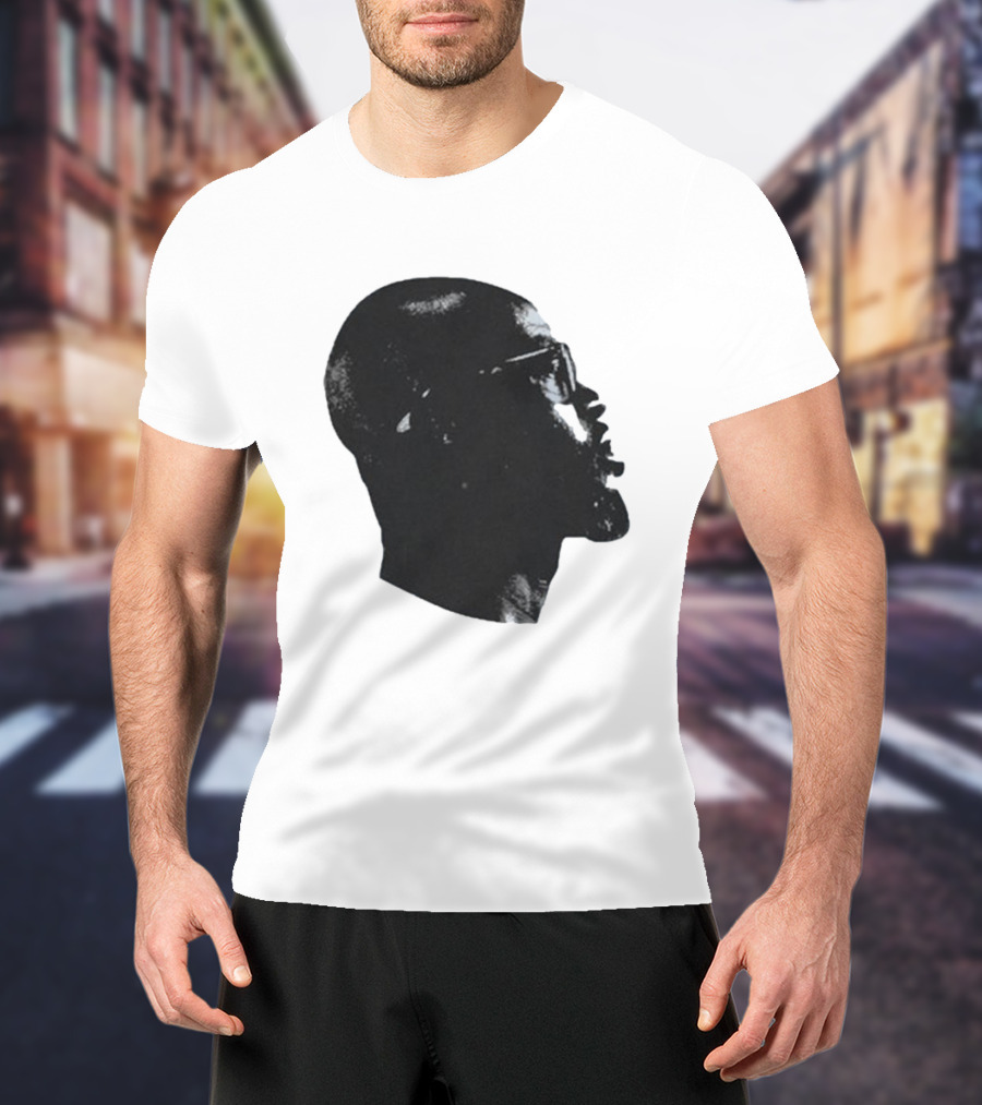 Black Coffee Black On Silhouette Profile T-Shirt
