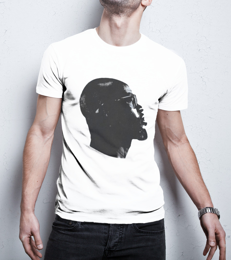 Black Coffee Black On Silhouette Profile T-Shirt