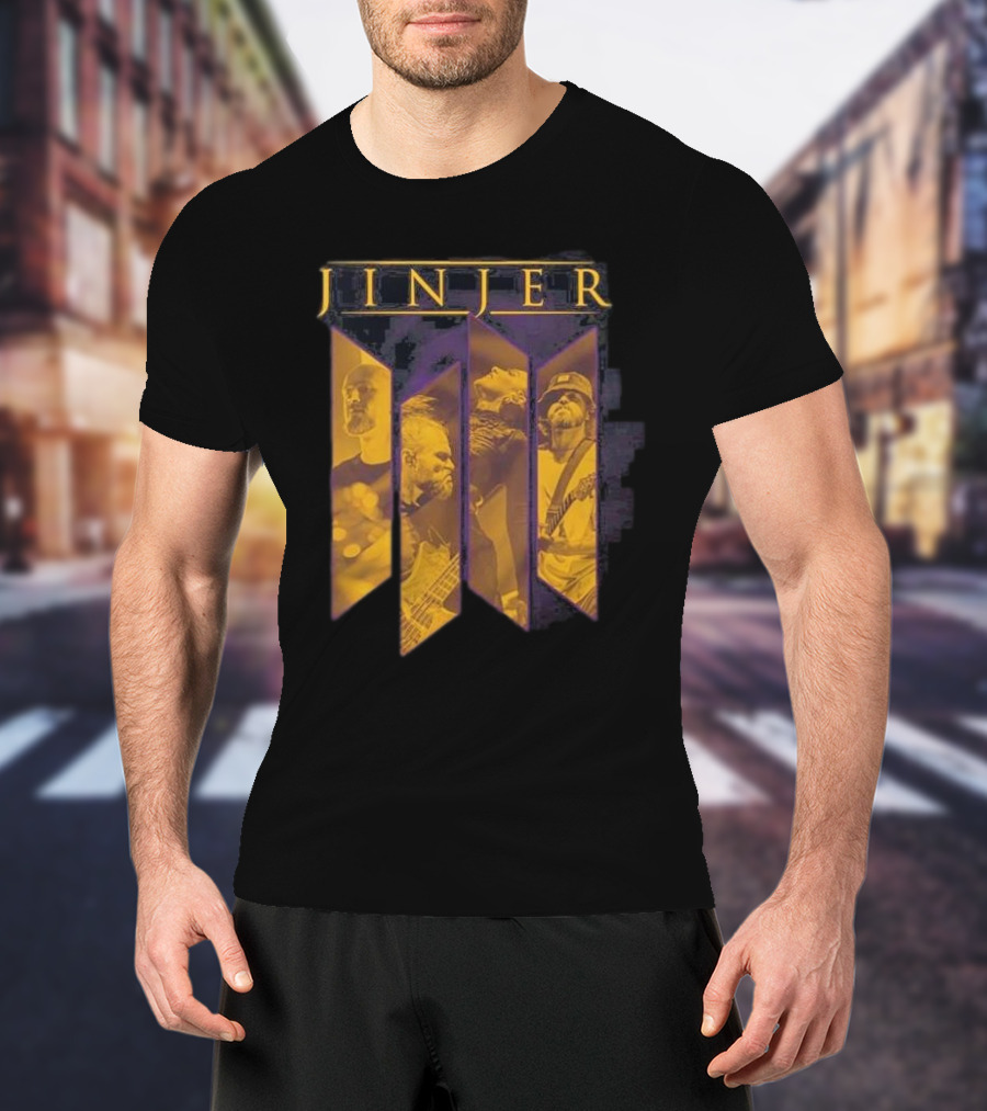 Jinjer Band Members Live Performance T-Shirt