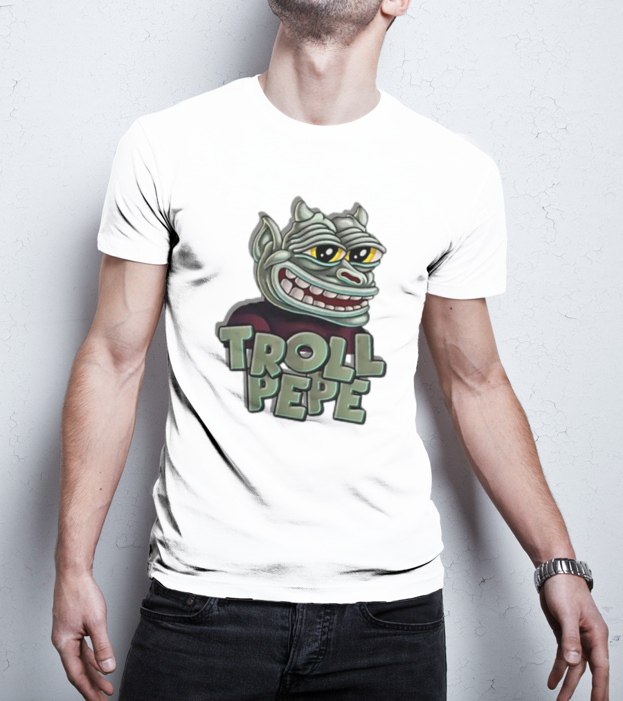 Harambe Troll Pepe Face Meme Humor T-Shirt