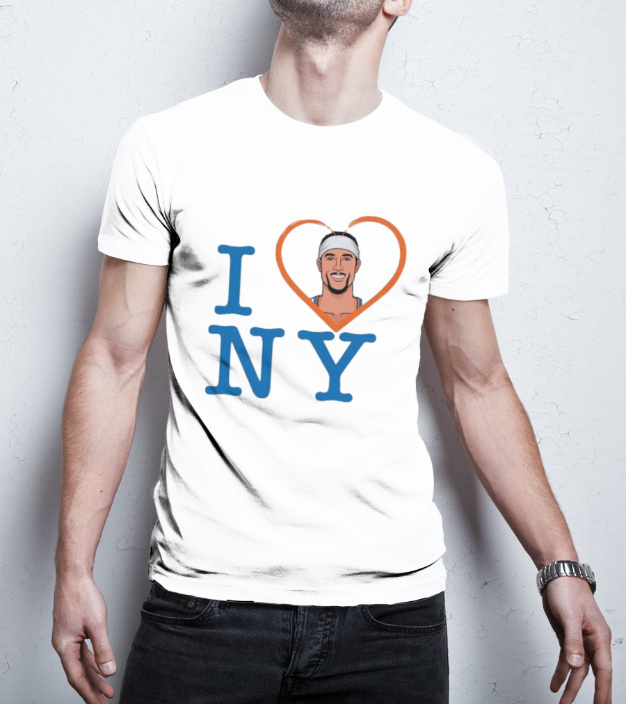 I Heart New York Knicks Basketball Player T-Shirt