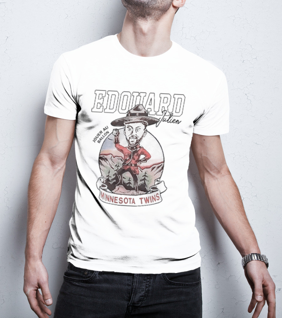 Edouard Julien Jouer Au Ballon Minnesota Twins T-Shirt