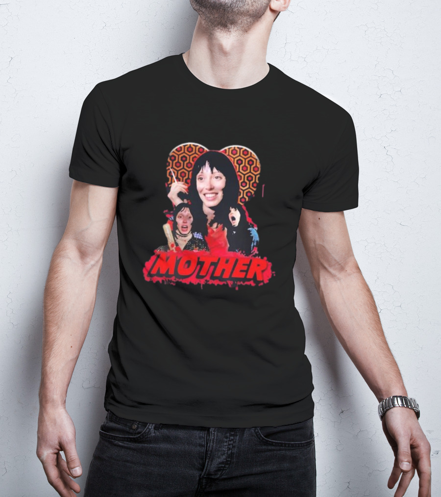Wendy Torrance Mother Shining Overlook Hotel Pattern Mashup T-Shirt