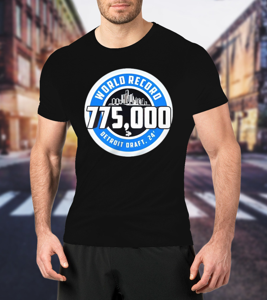 World Record 775000 Detroit Draft 24' T-Shirt
