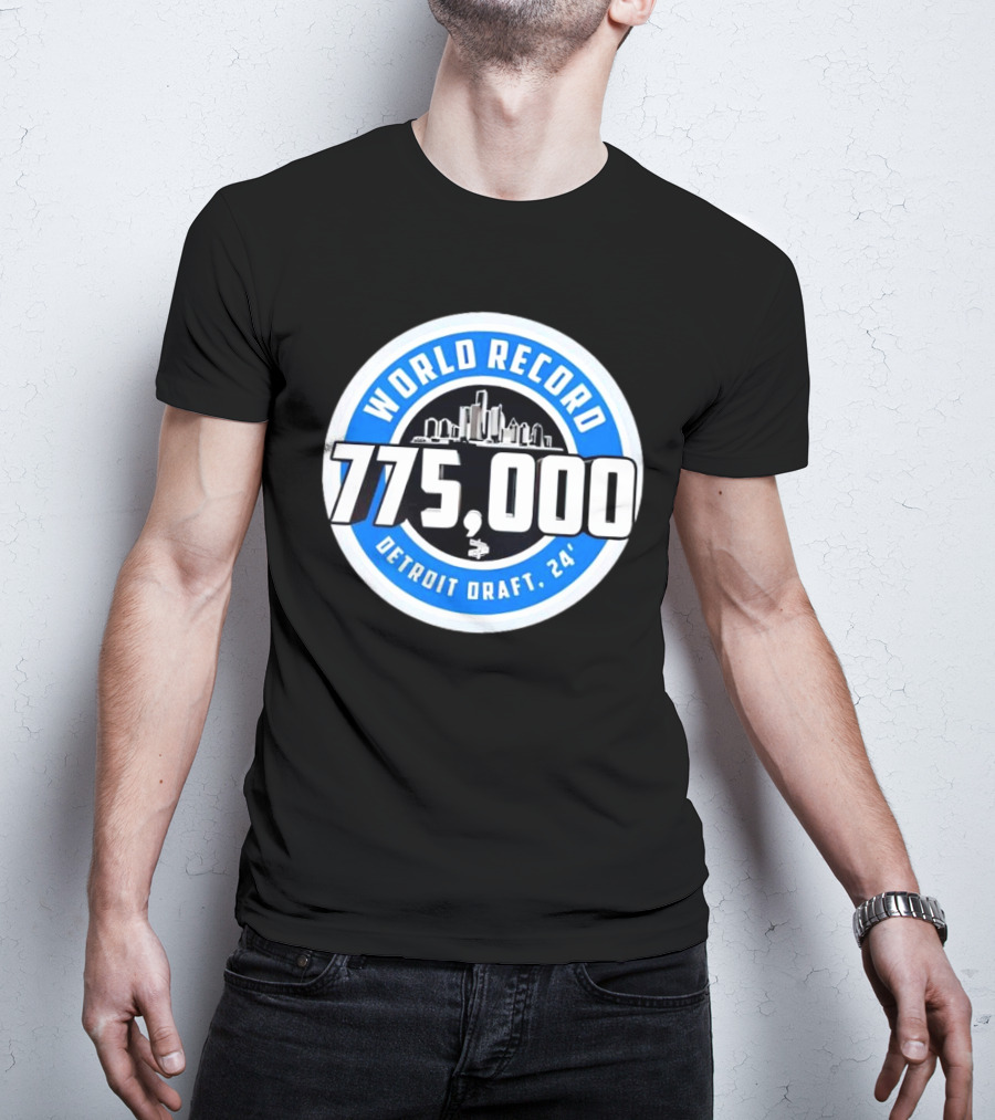 World Record 775000 Detroit Draft 24' T-Shirt