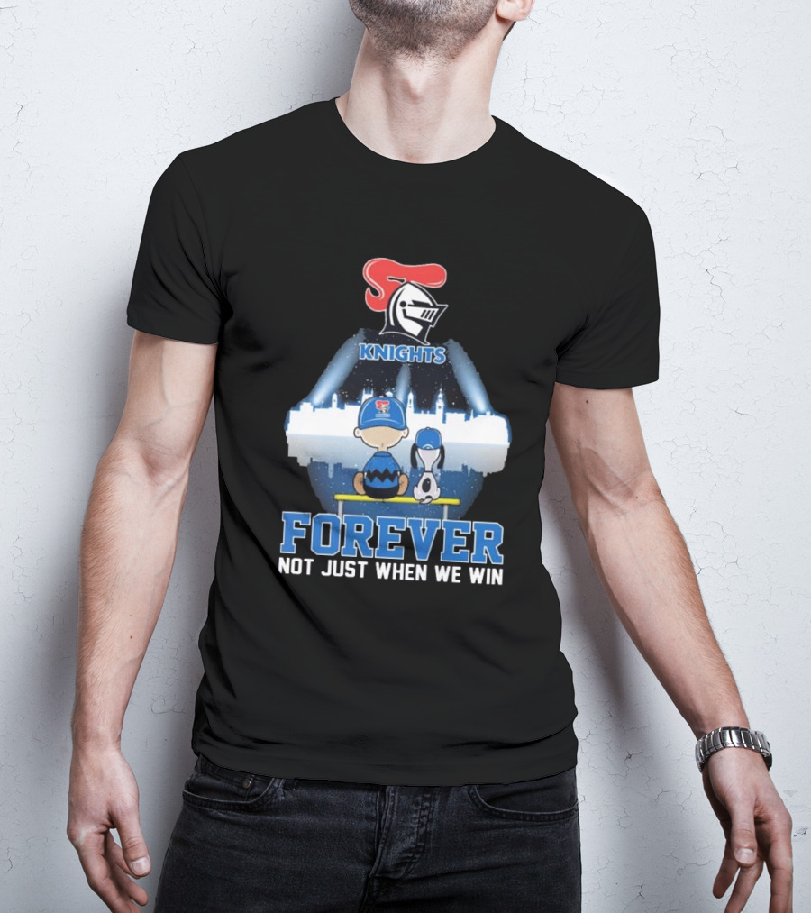 Knights Forever Charlie Brown Snoopy Not Just When We Win T-Shirt