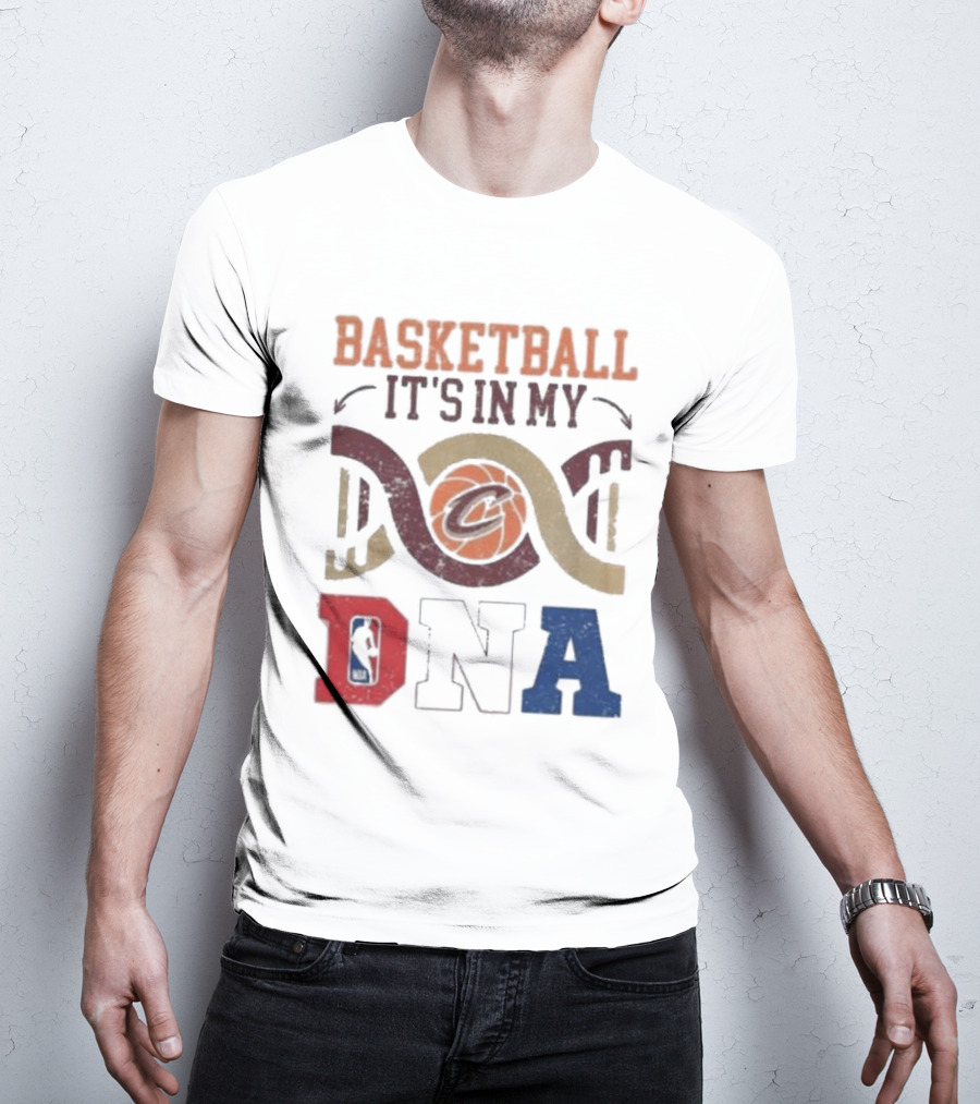 Cleveland Cavaliers Basketball It’s In My DNA NBA T-Shirt