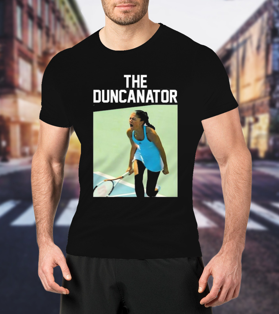 The Duncanator Challengers Zendaya Tashi Duncan Tennis Court Victory T-Shirt