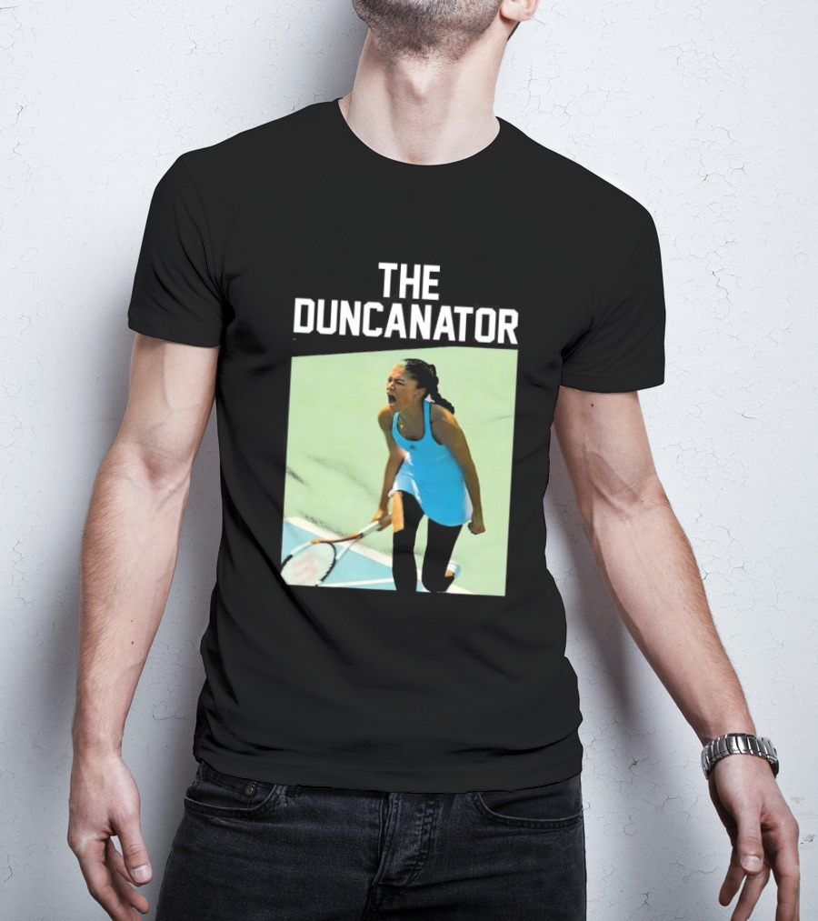 The Duncanator Challengers Zendaya Tashi Duncan Tennis Court Victory T-Shirt