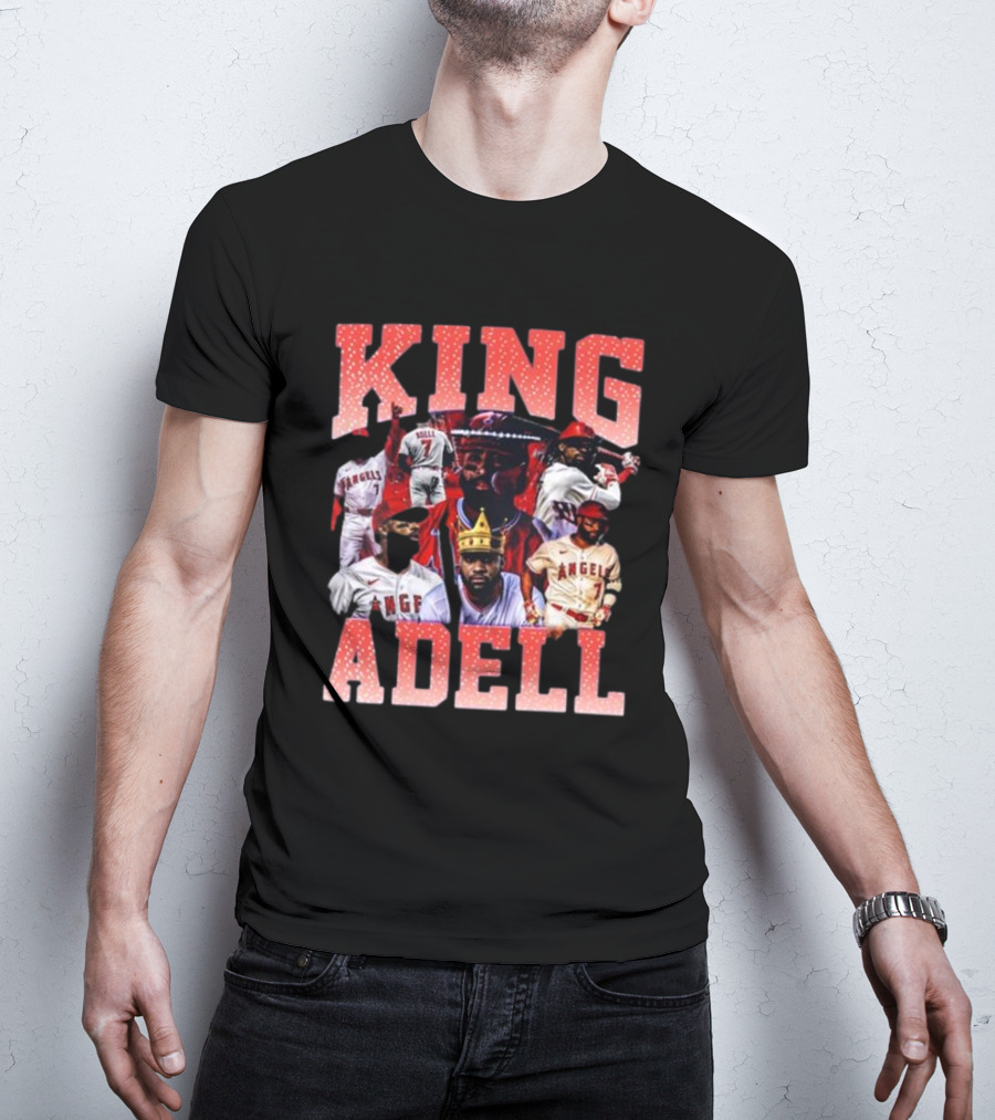 King Adell Angels Baseball Iconic Moments T-Shirt