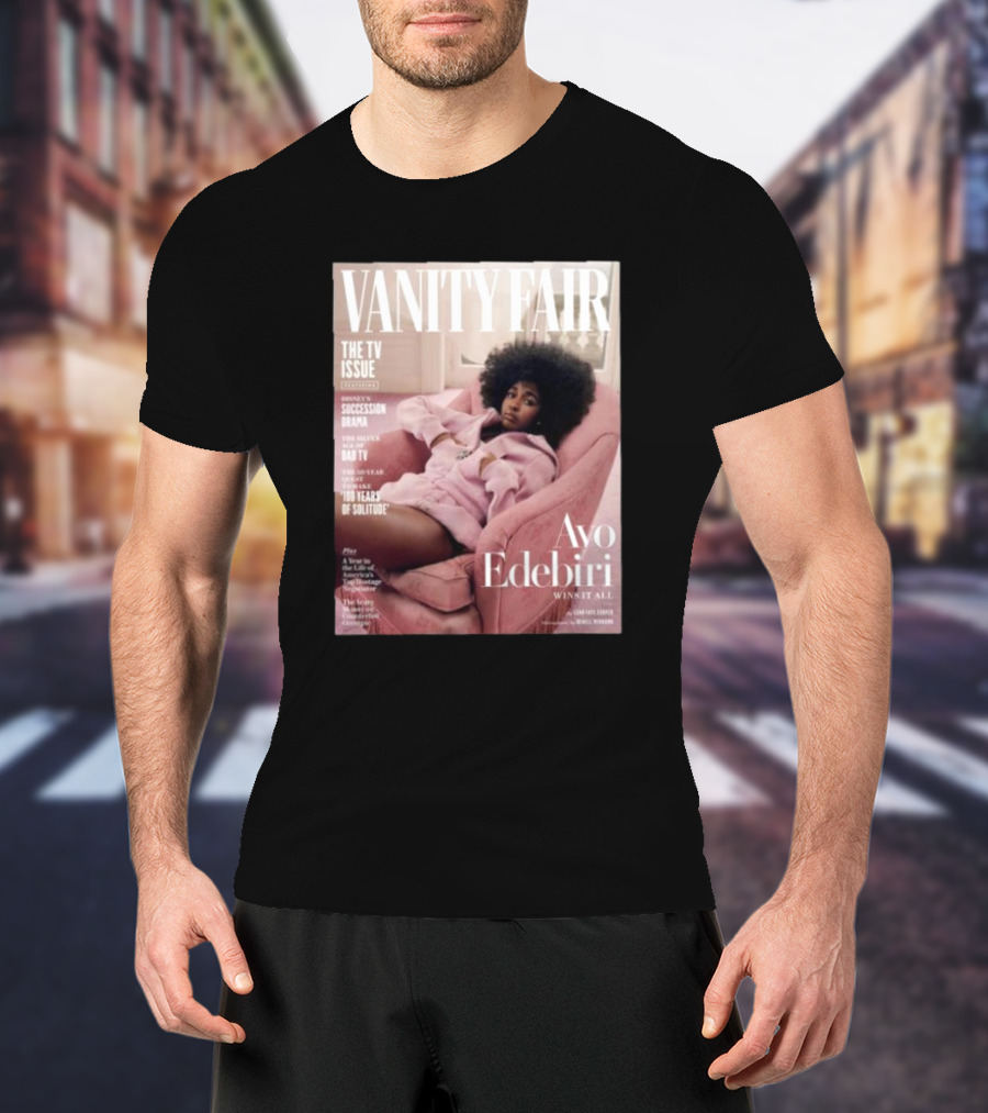 VANITY FAIR The TV Issue Ayo Edebiri Wins It All T-Shirt