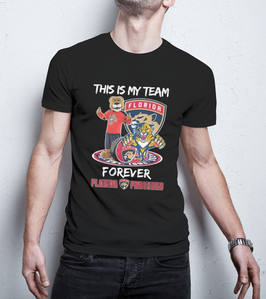 This Is My Team Forever Florida Panthers Mascot T-Shirt