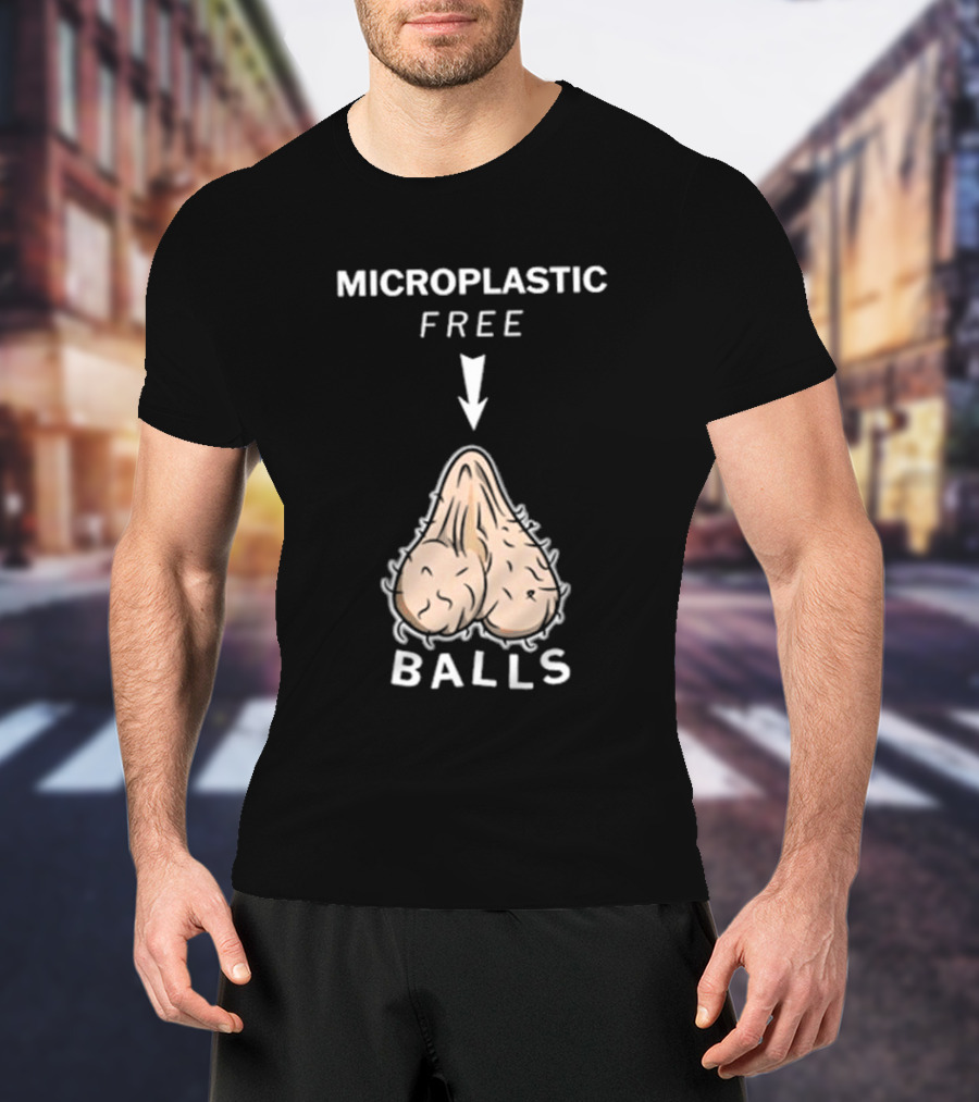 Luke Rudkowski Microplastic Free Balls T-Shirt