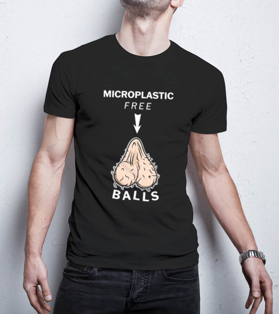 Luke Rudkowski Microplastic Free Balls T-Shirt