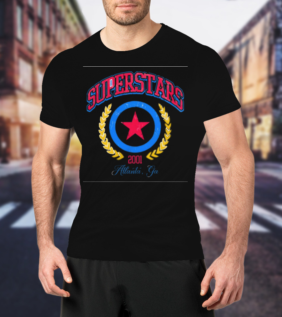 Superstars 2001 Atlanta Ga Lil Peej Olympic T-Shirt