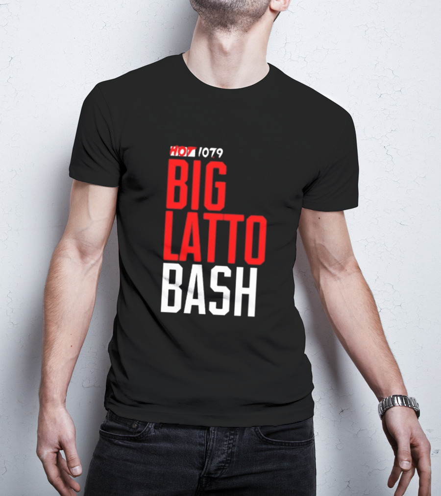 Hot 1079 Big Latto Bash Event Promotion T-Shirt